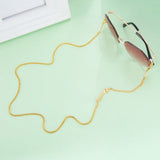 Lemegeton Name Sunglasses Chain Stainless Steel Cuba Glasses Chain Mask Hanging