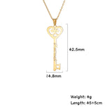 Lemegeton Personalized Name Necklace Heart Pendant for Women