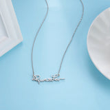 Personalized Handwriting Name Necklace Stainless Steel Jewelry For Women