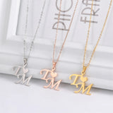 Lemegeton Personalized Name Necklace Initial Letter Necklaces For Women
