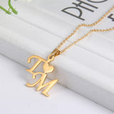 Lemegeton Personalized Name Necklace Initial Letter Necklaces For Women