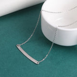 Lemegeton Smile Name Necklace Personalized Engraved Date Necklaces