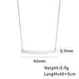 Lemegeton Smile Name Necklace Personalized Engraved Date Necklaces
