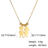 Lemegeton Personalized Stainless Steel Name Necklace