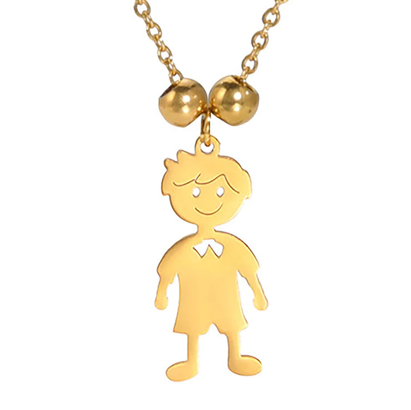 Lemegeton Personalized Stainless Steel Name Necklace