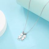 Lemegeton Personalized Stainless Steel Name Necklace