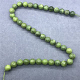Lemon Green Canada Jade Beads Stone Round 4-12mm Gem Loose Spacer DIY