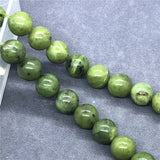 Lemon Green Canada Jade Beads Stone Round 4-12mm Gem Loose Spacer DIY
