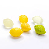 Lemon Shape Beads Earring Findings Bracelet Jewelry Making Component 4pcs