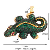 Animal Charm Pendant Necklace, 18K Jewelry Accessory