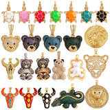 Animal Charm Pendant Necklace, 18K Jewelry Accessory