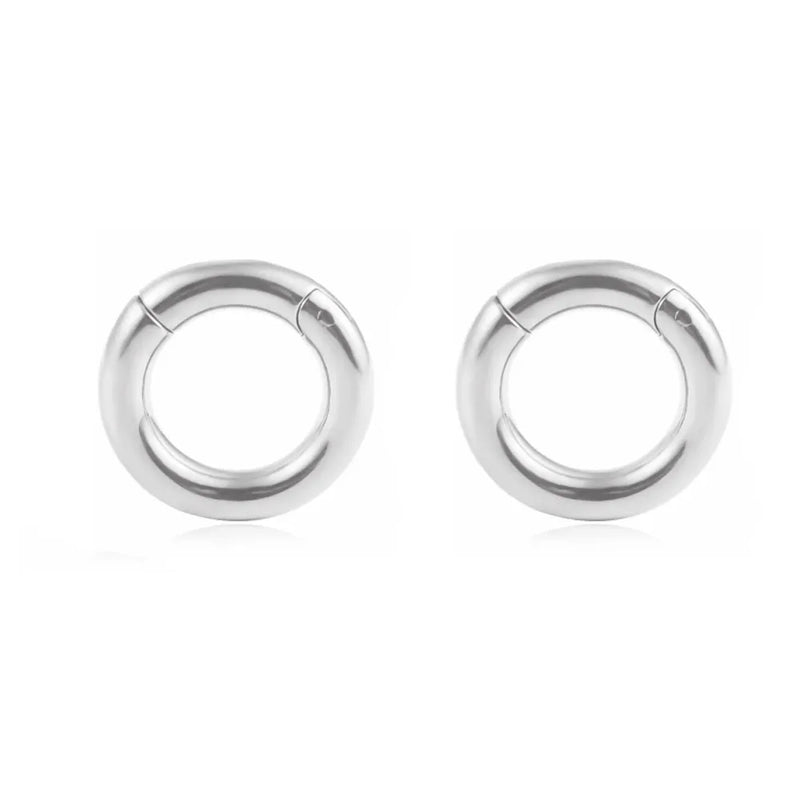 Leosoxs Stainless Steel Ear Expander Ear Weights Ear Tunnels Plug Ear Gauges