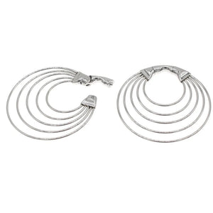 Leosoxs Stainless Steel Ear Plugs Tunnels Gauges Body Jewelry 6mm