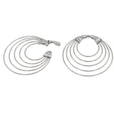 Leosoxs Stainless Steel Ear Plugs Tunnels Gauges Body Jewelry 6mm