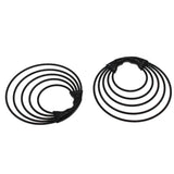 Leosoxs Stainless Steel Ear Plugs Tunnels Gauges Body Jewelry 6mm