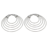 Leosoxs Stainless Steel Ear Plugs Tunnels Gauges Body Jewelry 6mm