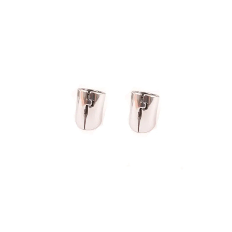 Leosoxs Stainless Steel Ear Tube Clip Round Ear Expanders