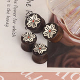 Leosoxs 1 Pair Star Wood Ear Tunnel Plugs Jewelry 8-20mm