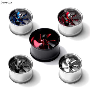 Windmill Metal Ear Expansion Fan Auricle Puncture Jewelry