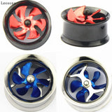 Windmill Metal Ear Expansion Fan Auricle Puncture Jewelry