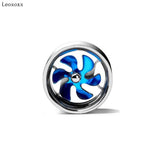 Windmill Metal Ear Expansion Fan Auricle Puncture Jewelry