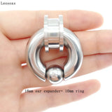 Leosoxs Ear Expander Ear Tunnels Plugs Double Flare and Captive Hoop Rings