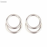 Leosoxs Stainless Steel Ball Nose Ring Piercing Jewelry