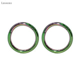 Leosoxs Titanium Multicolor Nose Ring Lip Ring Fashion Jewelry