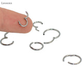 Leosoxs Titanium Multicolor Nose Ring Lip Ring Fashion Jewelry