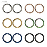 Leosoxs Titanium Multicolor Nose Ring Lip Ring Fashion Jewelry