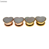 Leosoxs Stainless Steel Ear Gauges Tunnels Plugs 6-16mm