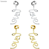 Leosoxs 2pcs Love Letter Ear Piercing Jewelry