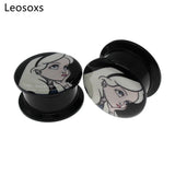 Acrylic Anime Girl Auricle Body Piercing Jewelry