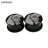 Acrylic Anime Girl Auricle Body Piercing Jewelry