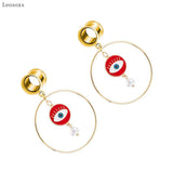 Leosoxs 2pcs Pearl Geometric Earrings