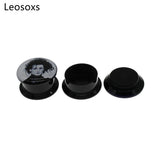 Leosoxs 2pcs Acrylic Ear Tunnel Earplugs, 4mm-25mm Piercing Jewelry