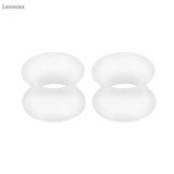 Leosoxs 2pcs Silicone Hollow Brace Big Ears 4-25mm Piercing Jewelry