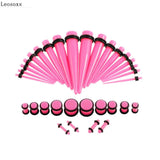 Leosoxs Explosion Acrylic Ear Extension Set 36pcs