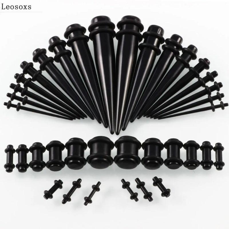 Leosoxs Explosion Acrylic Ear Extension Set 36pcs
