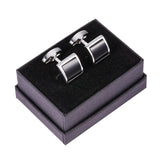 Lepton Glass Cufflinks for Mens High Square Glass Cufflink