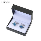 Lepton Fleur De Lis Cufflinks Gift for Men/Wedding/Anniversaries