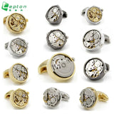 Lepton Functional Watch Movement Cufflinks for Men