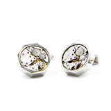 Lepton Functional Watch Movement Cufflinks for Men