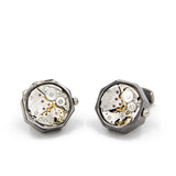 Lepton Functional Watch Movement Cufflinks for Men