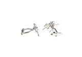 Lepton Horse Riding Cufflink 2 Pairs/Lot Cuff links for man