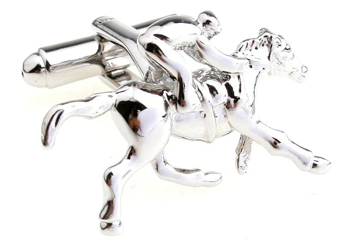Lepton Horse Riding Cufflink 2 Pairs/Lot Cuff links for man