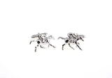 Lepton Horse Riding Cufflink 2 Pairs/Lot Cuff links for man