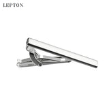 Lepton Mens Copper Skinny Tie Clip Glossy Clasp Tie Bar Wedding Slim Tie Pin