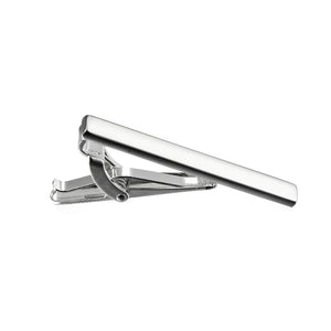 Lepton Mens Copper Skinny Tie Clip Glossy Clasp Tie Bar Wedding Slim Tie Pin