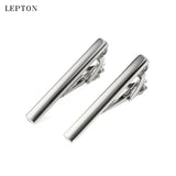 Lepton Mens Copper Skinny Tie Clip Glossy Clasp Tie Bar Wedding Slim Tie Pin